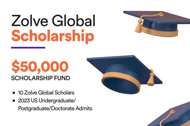 Zolve Global Scolarship 2023