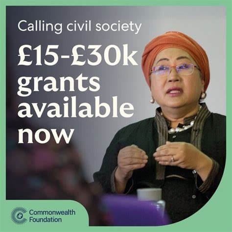 2024/2025 Commonwealth Foundation Grants Programme for Civil Society Organizations