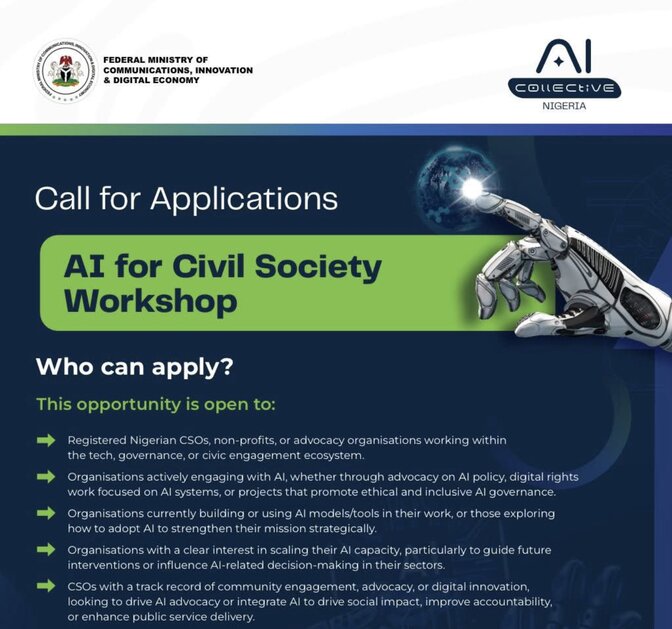 Nigerian AI Collective 2025 AI for Civil Society Workshop – Empowering Nigerian Changemakers in Tech