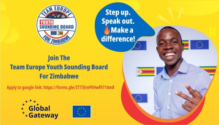 The EU Call for Applications to Join the 3rd Team Europe Youth Sounding Board for Zimbabwe 2026–2028